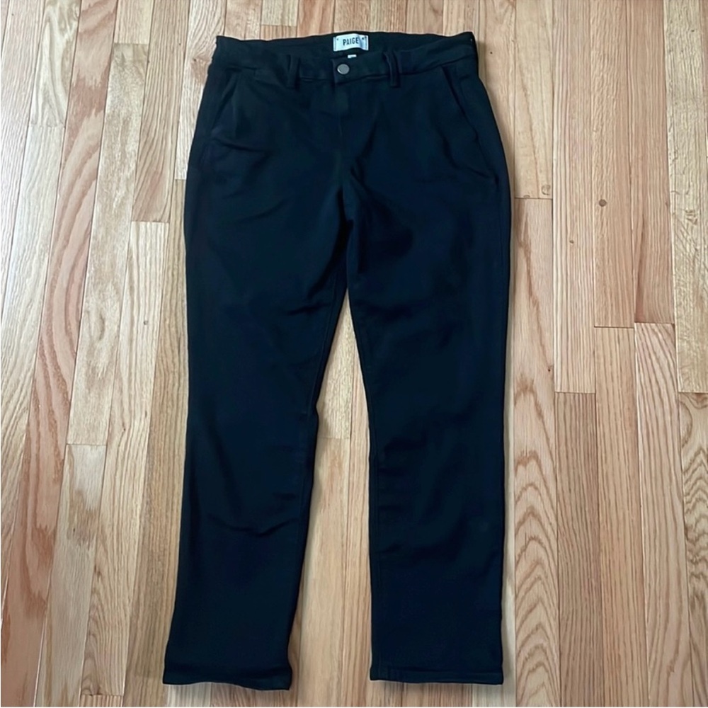 PAIGE Jeans Womens 29 Black Rianne High Rise Straight Leg Ladies